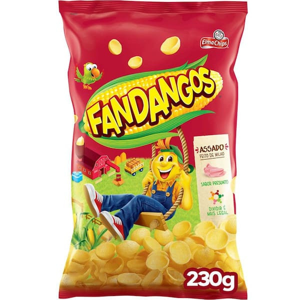 Salgadinho Sabor Presunto Fandangos 230g