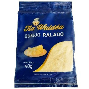 QUEIJO RALADO WALDEA 3 UNIDADES 40G