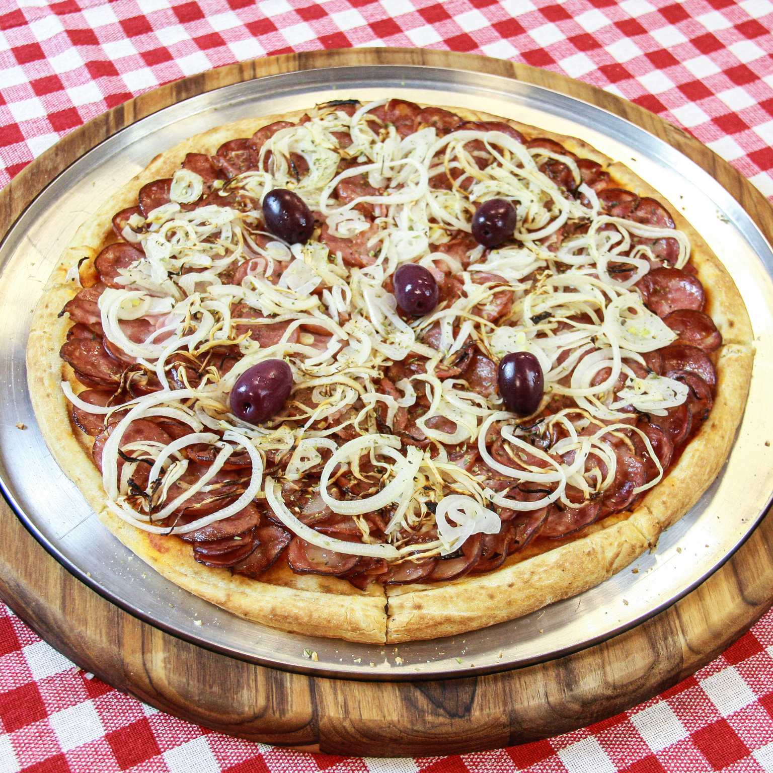 Pizza calabresa