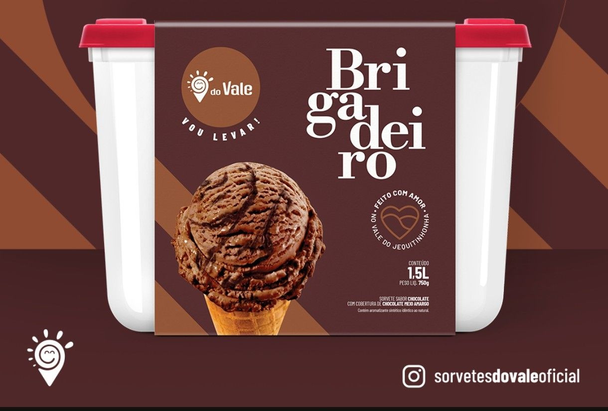 SORVETE 1.5L BRIGADEIRO 