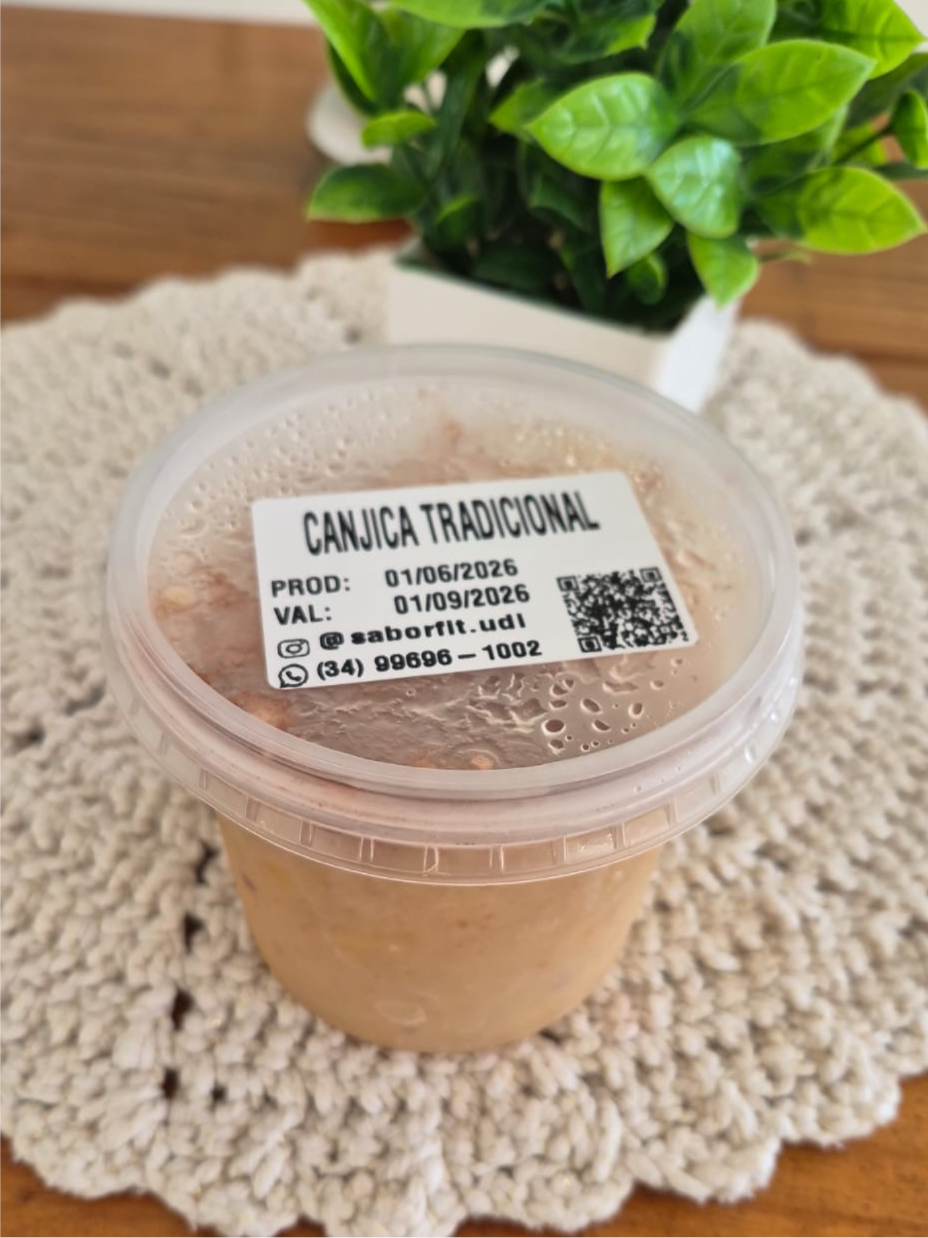 CANJICA TRADICIONAL 380 ML Congelado.
