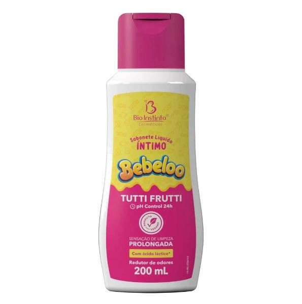 SABONETE INTIMO TUTTI FRUTTI 200ML BIO INSTINTO
