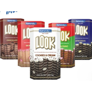 BISCOITO WAFER LOOK 55G
