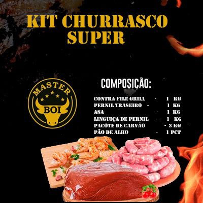 KIT CHURRASCO SUPER