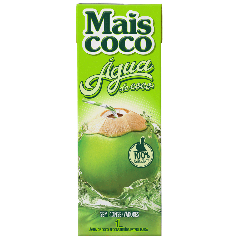 AGUA DE COCO MAIS COCO TP.1L