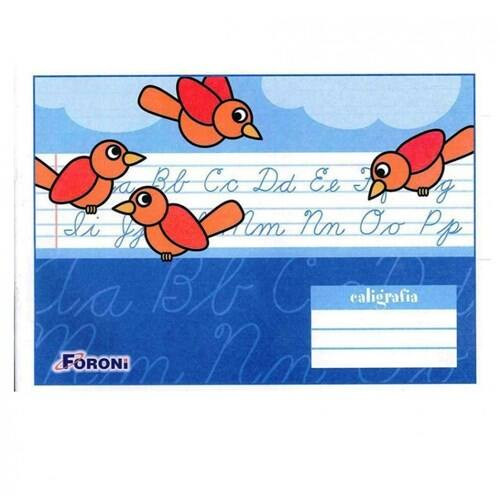 Caderno Caligrafia Brochura Foroni 40 Folhas