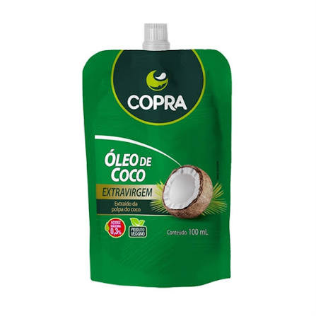 Oleo Coco Copra Extra Virgem Pouch 100ml