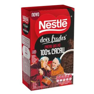 CHOCOLATE EM PO 100% DOIS FRADES NESTLE CX200G