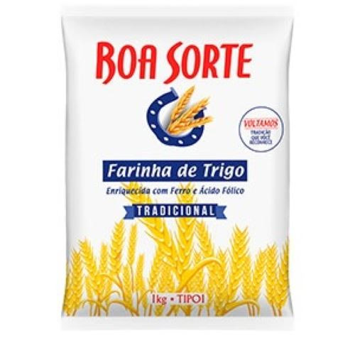 Farinha De Trigo Boa Sorte 1kg