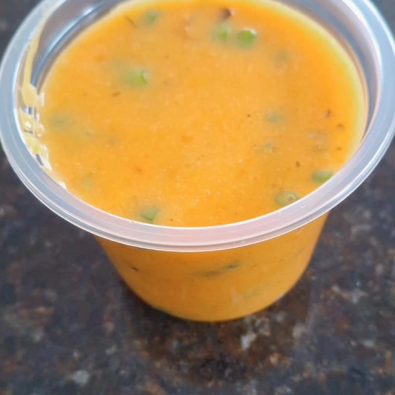CALDO DE BATATA C/ MILHO VERDE (VEGANO) 380 ML Congelado.