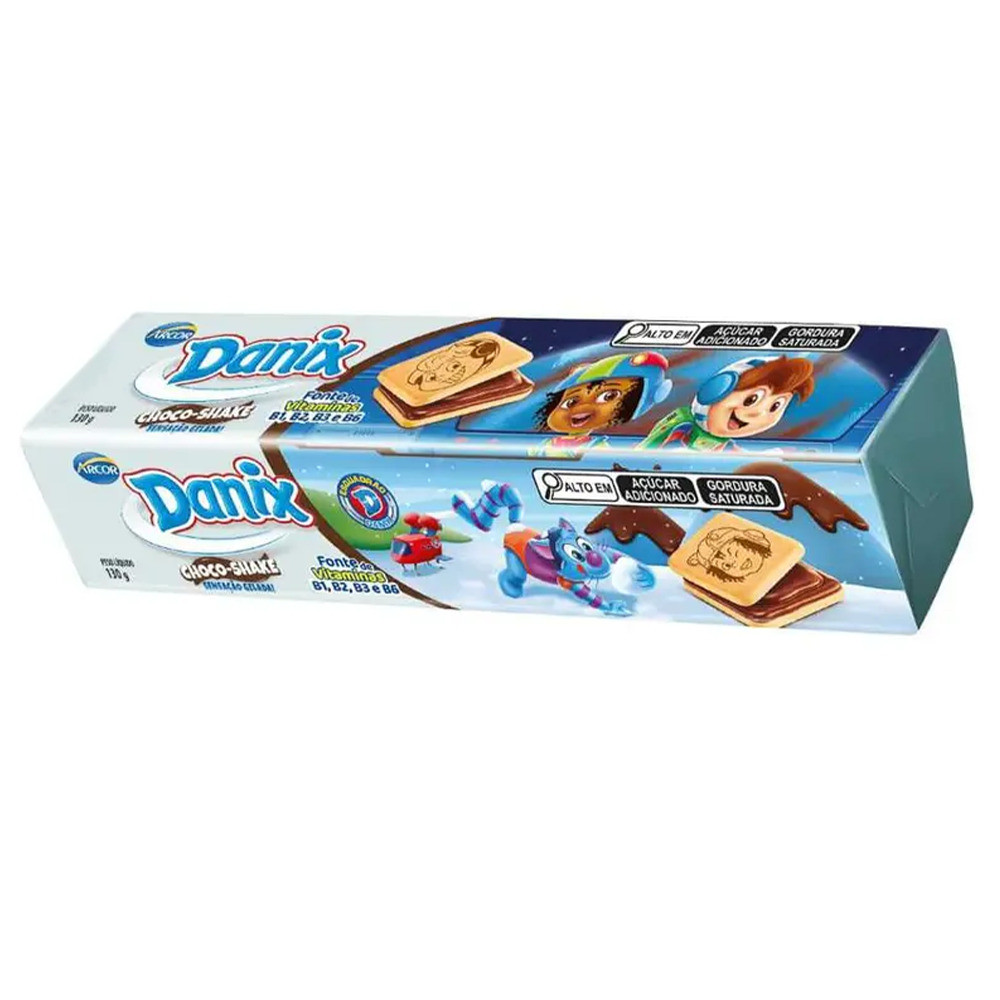 BISC DANIX CHOCO SHAKE 130G