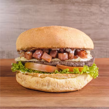 Bauru de Carne c/ Bacon