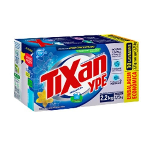 Sabão em Pó Tixan Ypê Primavera 2,2kg