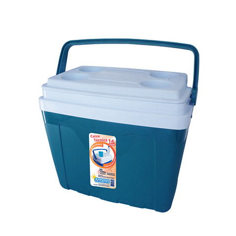 CAIXA TÉRMICA AZUL ANTARES 16L