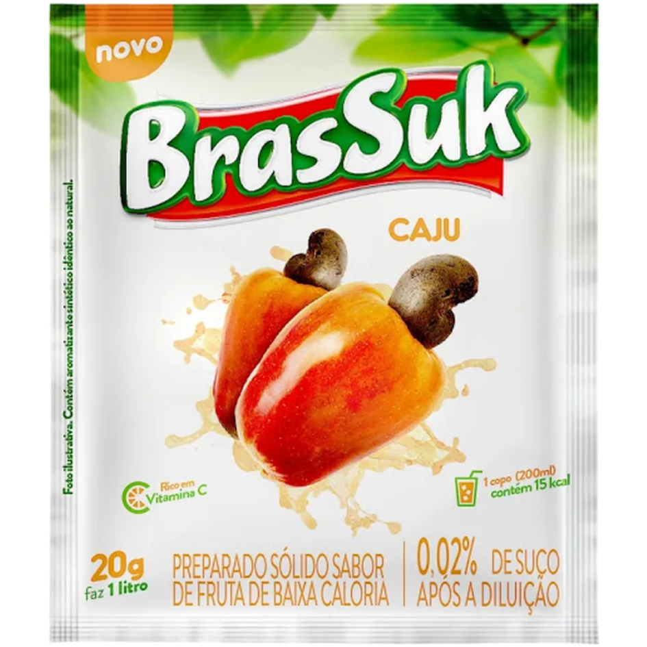 SUCO BRASSUK CAJU 20G