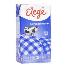 Leite Elegê semidesnatado 1L