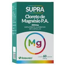 Cloreto De Magnesio P.A. Supra 60caps/500mg