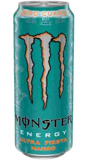 Energético Monster Ultra Fiesta Mango Zero Açúcar 473ml