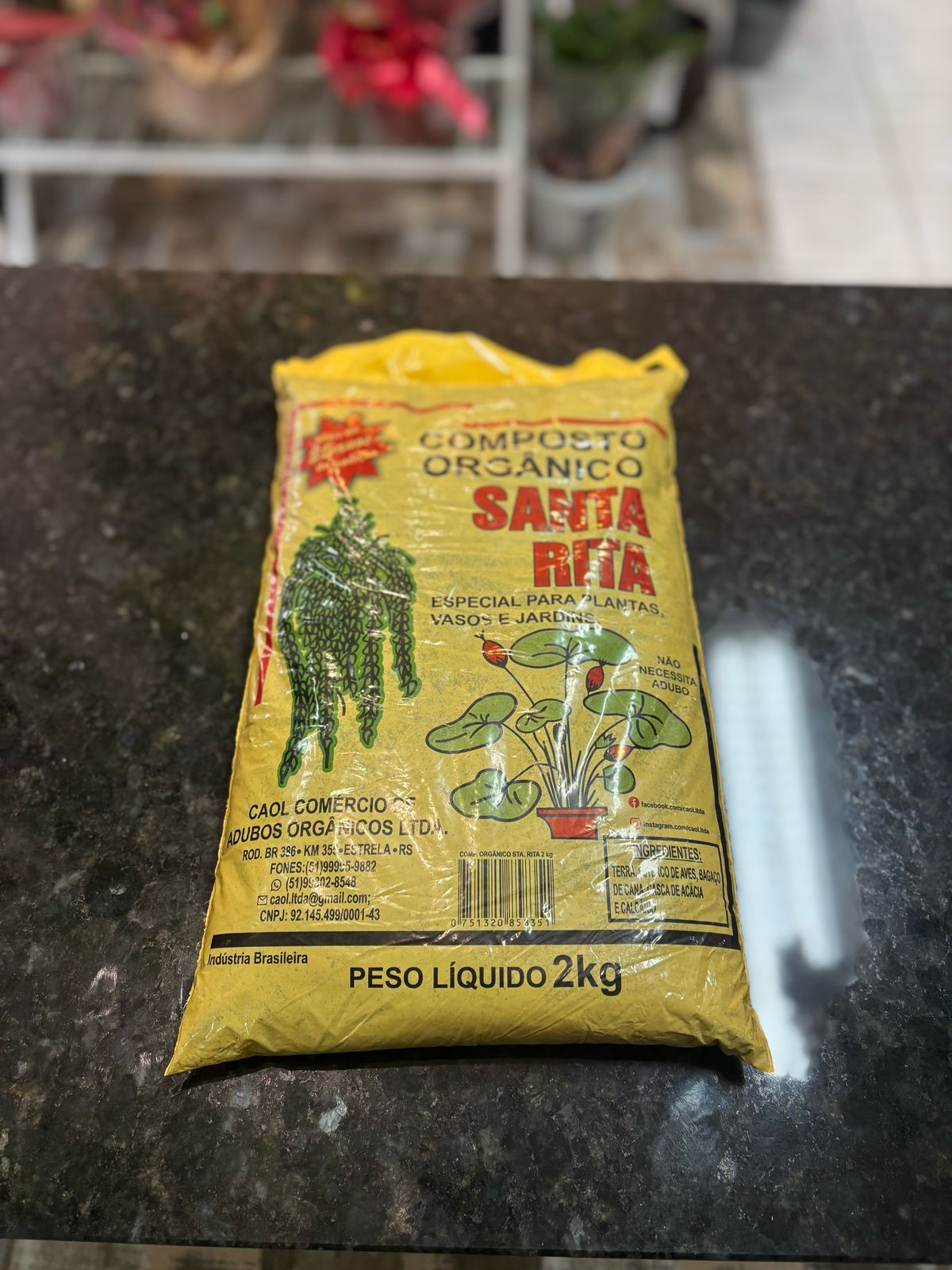 TERRA PACOTE 2KG