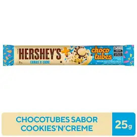 Chocotubes Cookiesn Creme (Hersheys) 25g