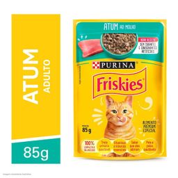 Ração Úmida para Gatos Adultos Atum Ao Molho Friskies 85g