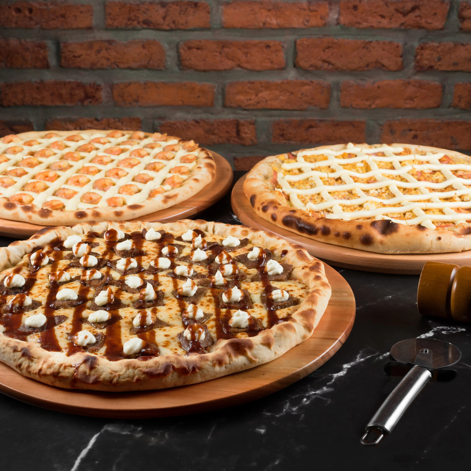Pizza 35cm em Triplo