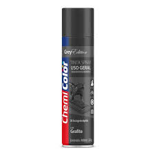 Tinta Spray Grafite 400ml/250g - Chemicolor