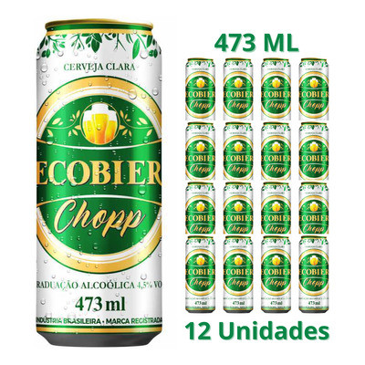 ecobier latão 473 ml fardo 