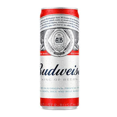 BUDWEISER LT 350ML