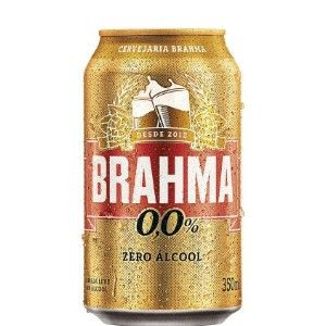 CERVEJA BRAHMA ZERO LATA 350ML