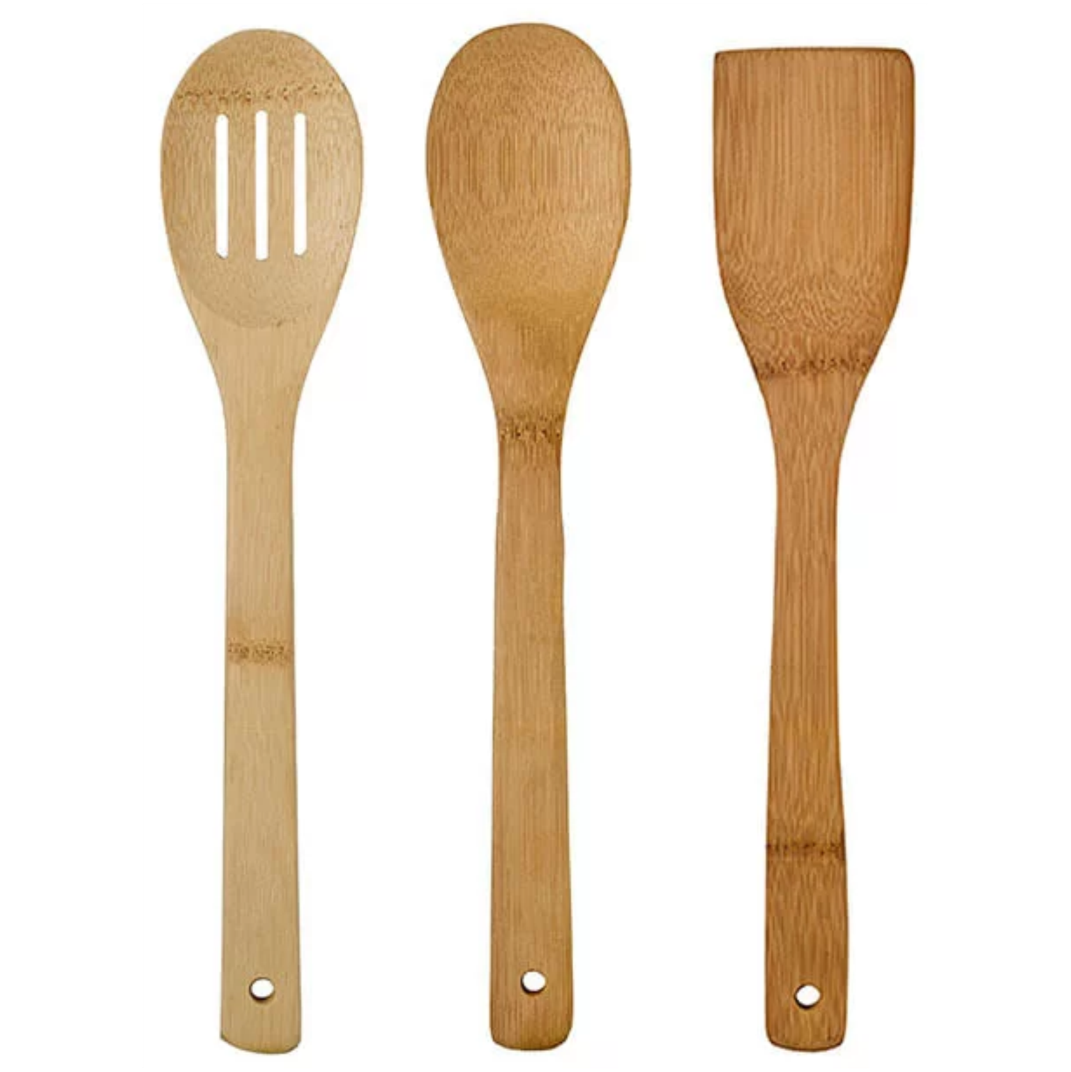 KIT COLHERES BAMBU HAUSKRAFT C/3UN
