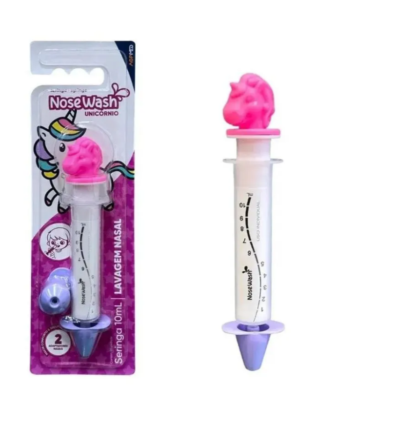 Dispositivo Para Lavagem Nasal 10 ml - Unicórnio 