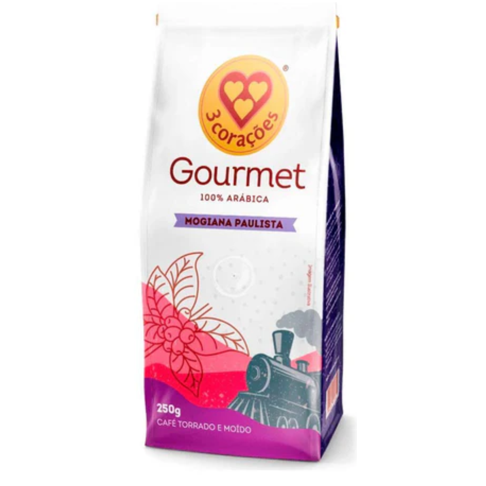 CAFE 3CORAÇOES GOURMET MOGIANA PAULISTA SC250G