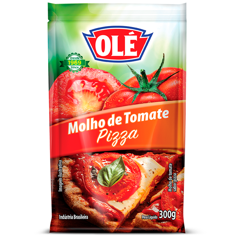 MOLHO DE TOMATE OLE PIZZA SC300G