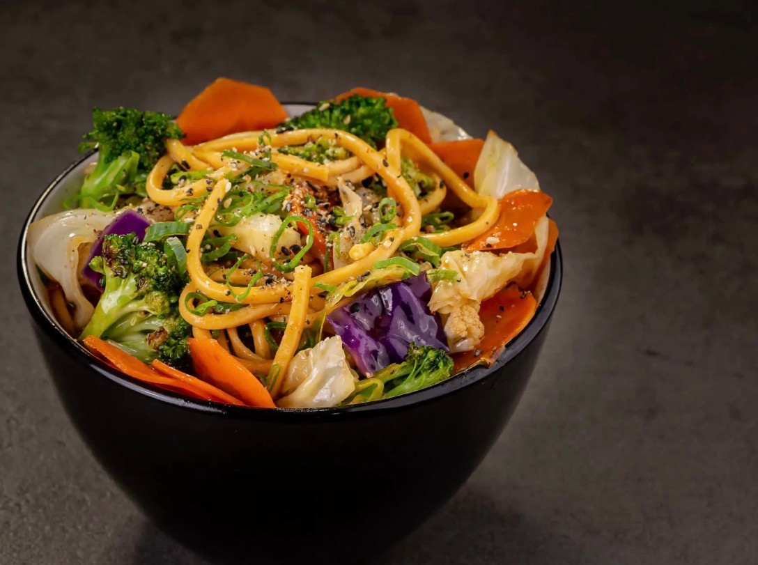 Yakisoba de legumes