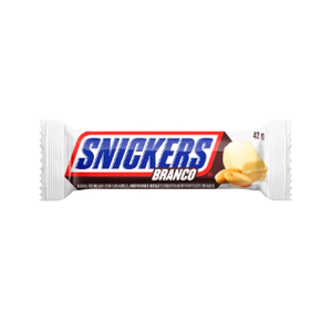 SNIKERS BRANCO 42G