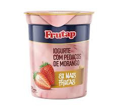 IOGURTE FRUTAP PEDAÇOS DE MORANGO 450ML