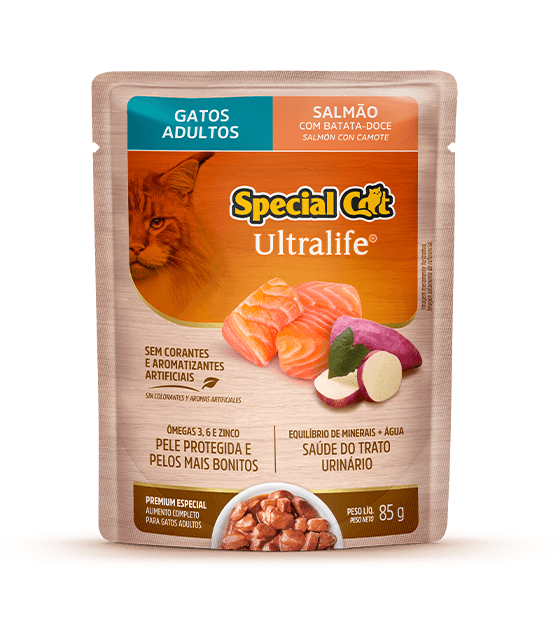 Sache Special Cat Adulto Salmão 85g 