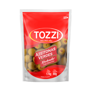 AZEITONAS RECHEADAS C/PIMENTAO 80G