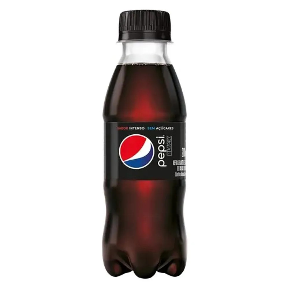 Refrigerante Pepsi Pet 200ml Black