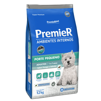 Premier Ambientes Internos Porte Pequeno Adulto 12kg 