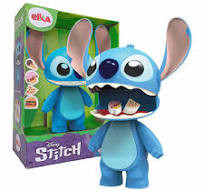 BRINQUEDO BONECO STITCH COM ACESSÓRIOS 30CM ELKA