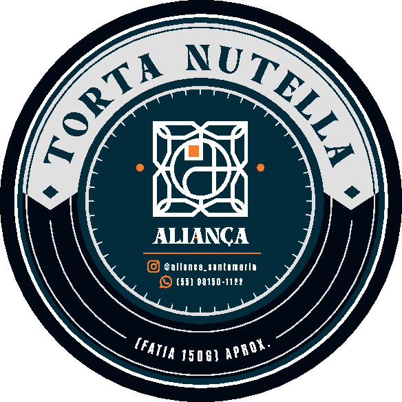 TORTA NUTELLA - 30 Fatias