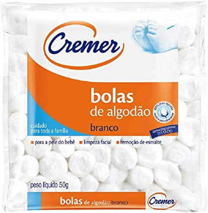 ALGODAO CREMER BOLAS SC50G