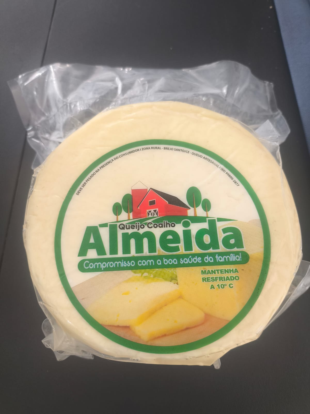 QUEIJO COALHO ALMEIDA 1KG
