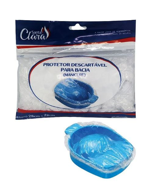 PROTETOR DE BACIA MANICURE C/12 SANTA CLARA