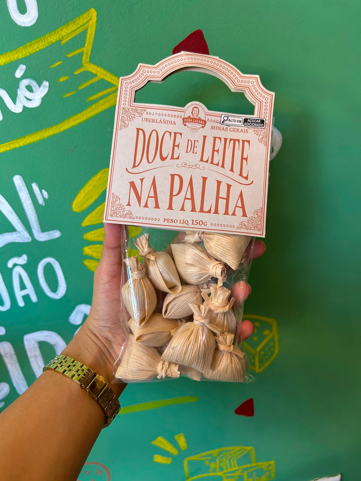 Doce de Leite na Palha Dona Lazara - 150g