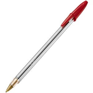 CANETA BIC CRISTAL VERMELHA