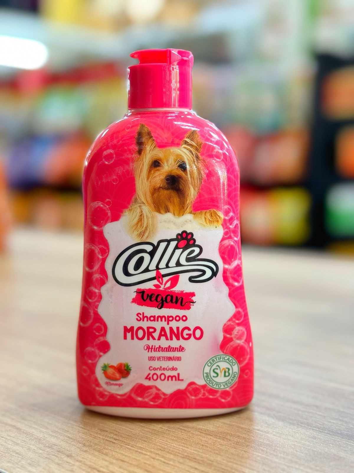 Shampoo Collie Morango 400ml