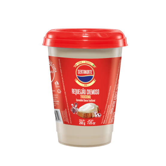 Requeijao Cremoso Sertanorte Tradicional 200g